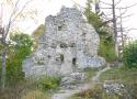 Ruiny hradu Zniev - pohľad z vnútra na Z stenu (20 Ruiny hradu Zniev - pohľad z vnútra na Z stenu (20
