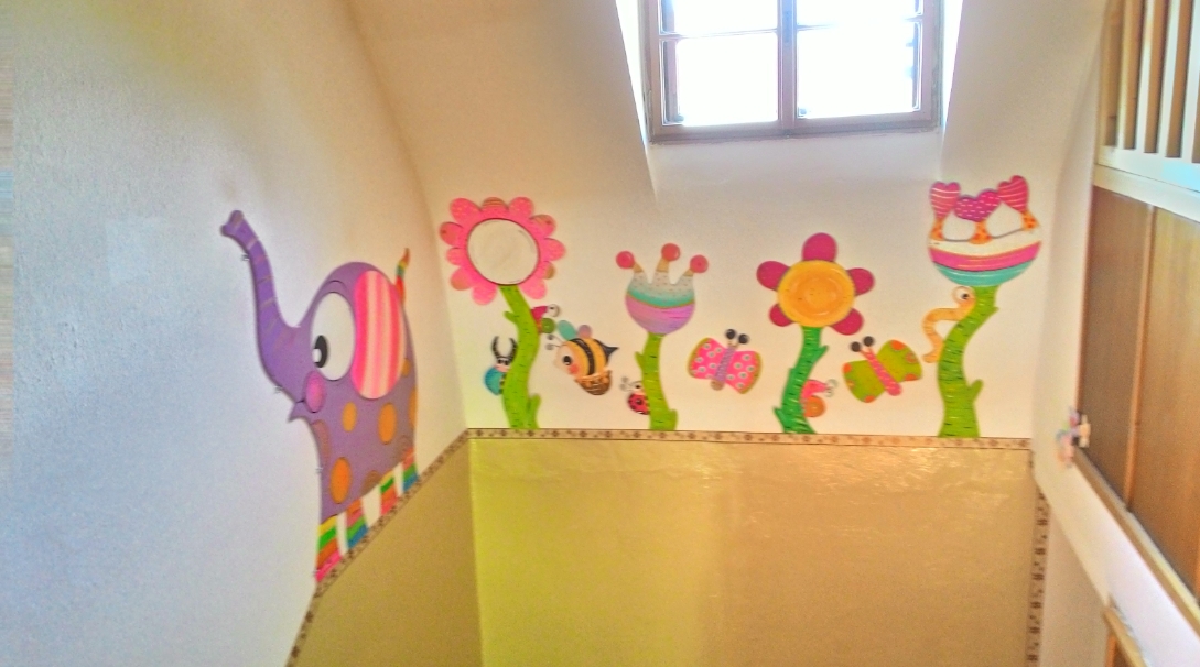 2016 - 06 V�zdoba schodiska M�